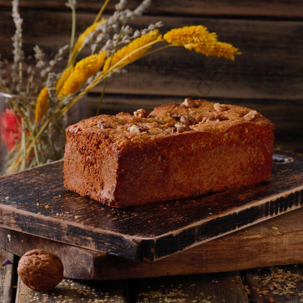 Glutensiz Elmalı Kek(Şeker İlavesiz) 1 kişilik