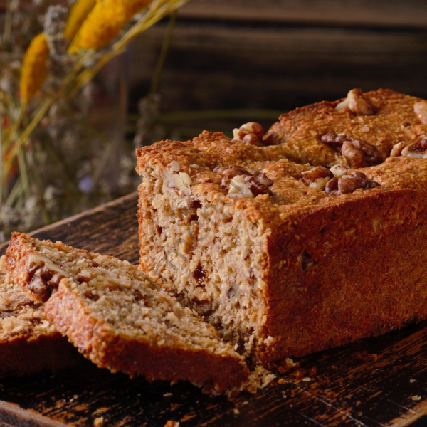 Glutensiz Elmalı Kek(Şeker İlavesiz) 1 kişilik