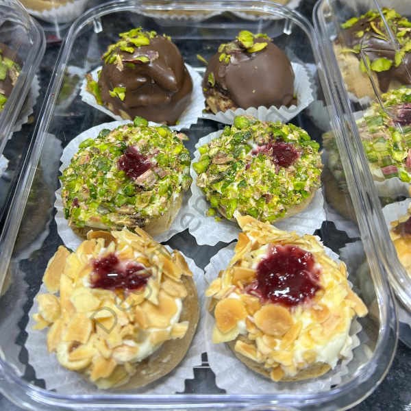 Mix Petit Four(Petifür) (Glütensiz, Laktozsuz ve Şeker İlavesiz)