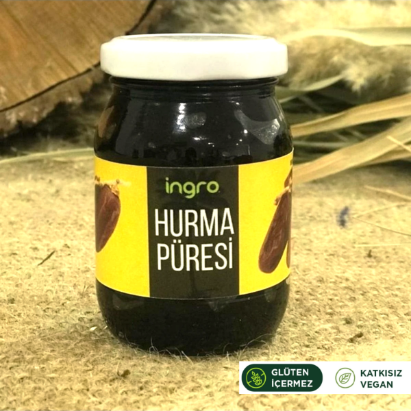 Hurma Püresi(Glütensiz, Vegan, Şeker İlavesiz)