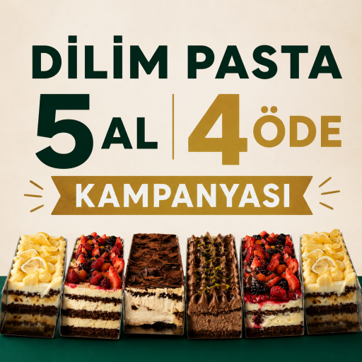 Dilim Pasta 5 AL 4 ÖDE